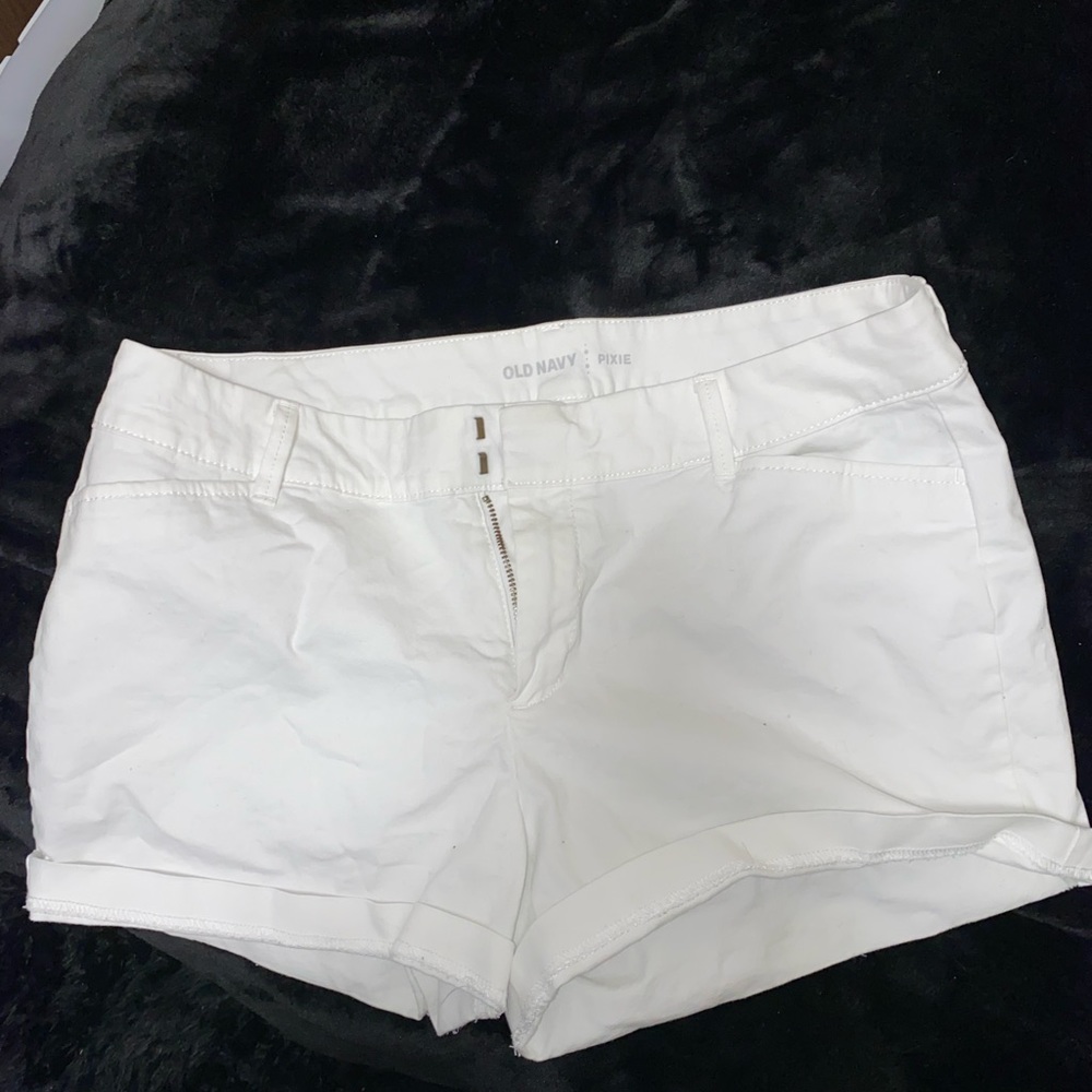 White shorts